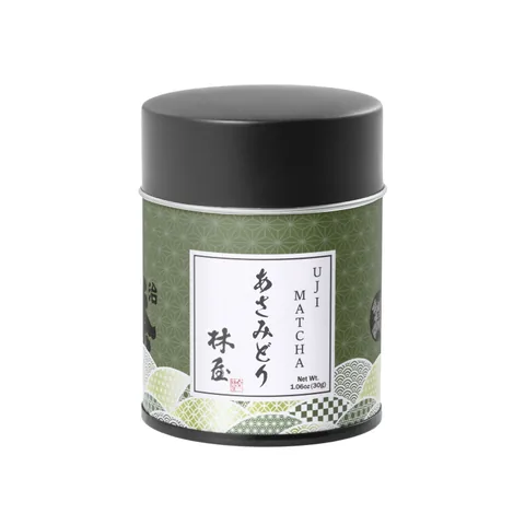 Kyo Hayashiya Asamidori — กระป๋อง 30 ก. (ผู้จัดจำหน่ายในสหรัฐฯ)