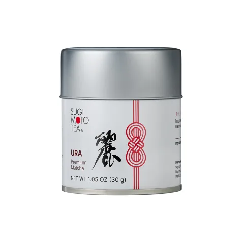 Sugimoto Tea Company Premium Matcha Ura — 30g 再利用可能な缶入り