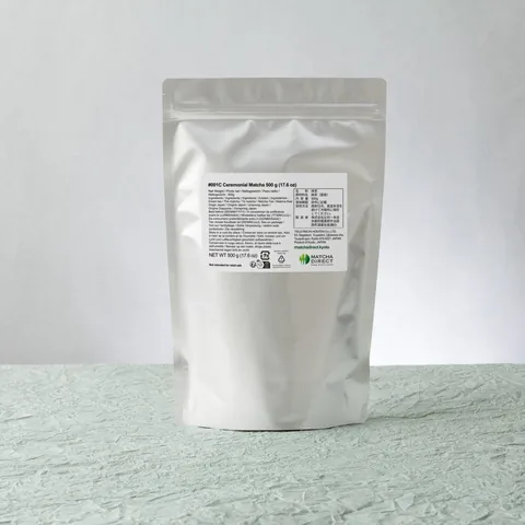 Tsuji Riichi Honten / MATCHA DIRECT Ceremonial Matcha #001C — บรรจุภัณฑ์ 500 ก.