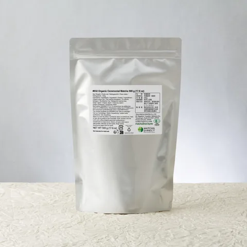 Tsuji Riichi Honten / MATCHA DIRECT Organic Ceremonial Matcha #032 — 500g package